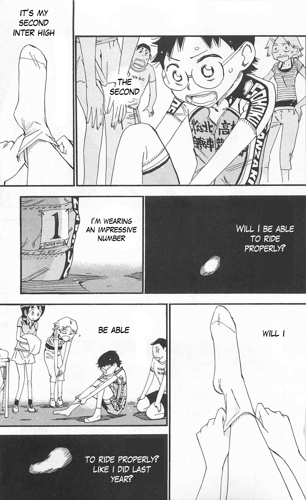 Yowamushi Pedal Chapter 300 page 7 - Chapter 300: The second start
