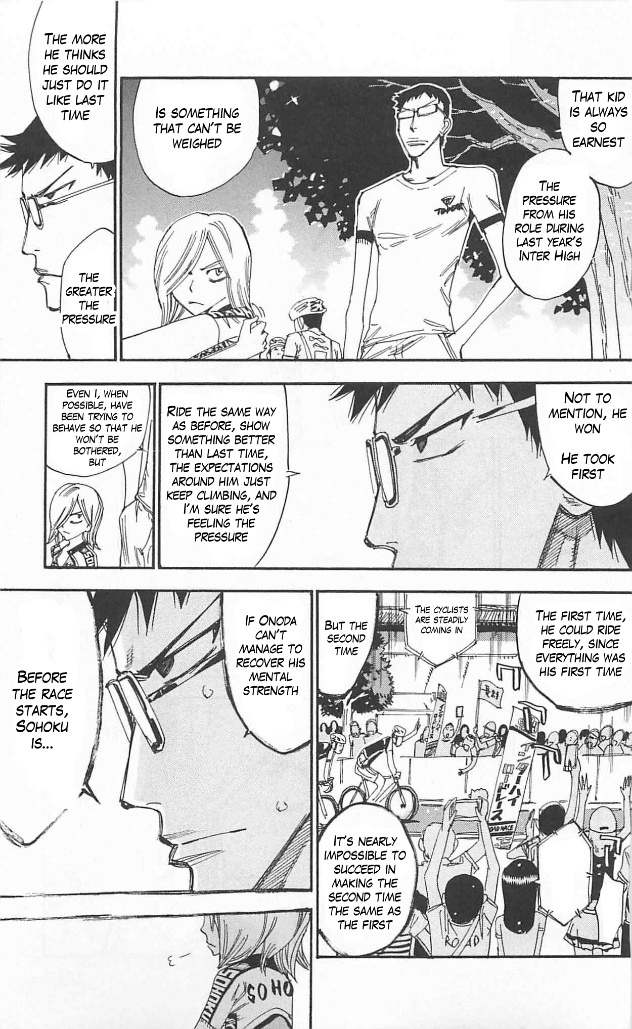 Yowamushi Pedal Chapter 300 page 9 - Chapter 300: The second start