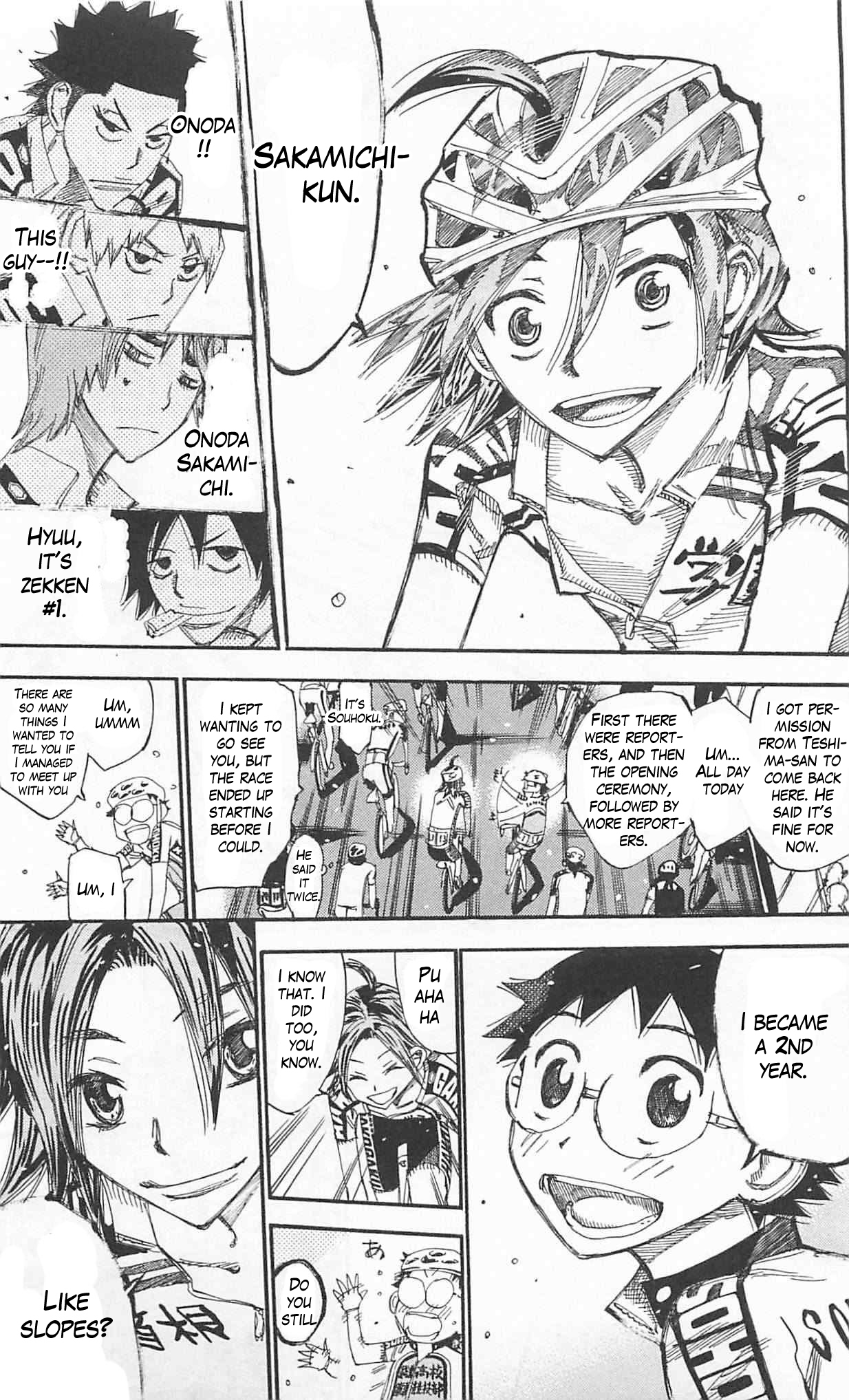 Yowamushi Pedal Chapter 301 page 17 - Chapter 301: The road that leads to the goal