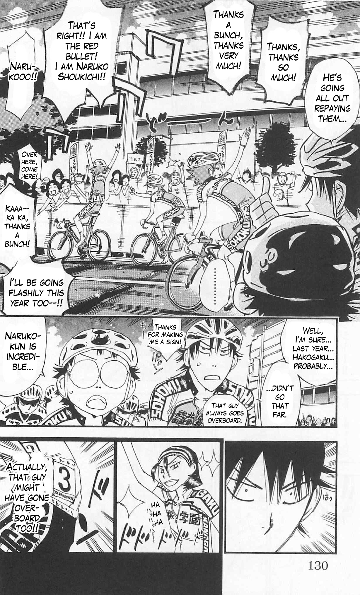 Yowamushi Pedal Chapter 301 page 8 - Chapter 301: The road that leads to the goal