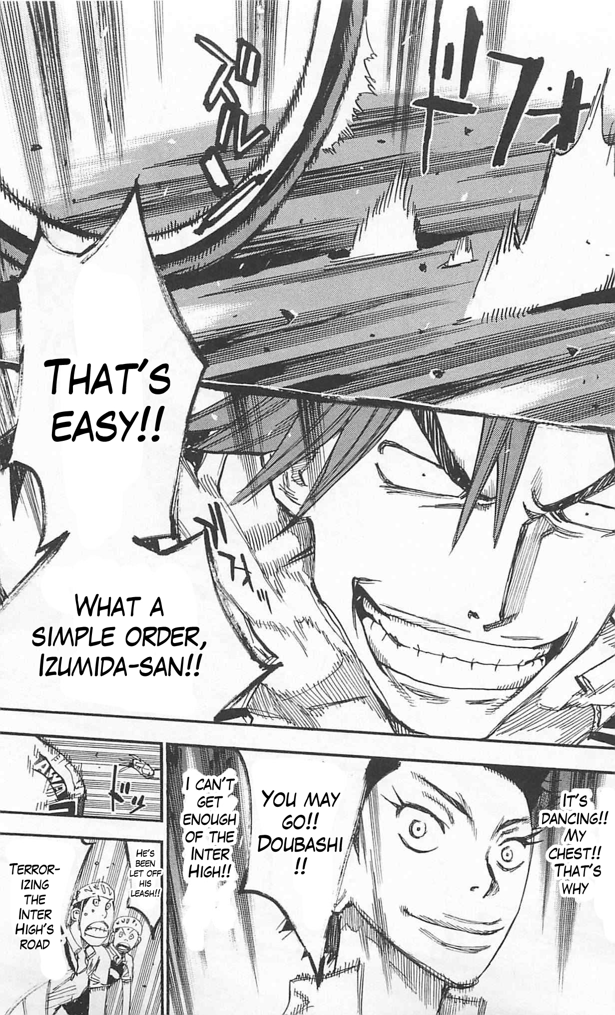Yowamushi Pedal Chapter 302 page 15 - Chapter 302: Starting flag