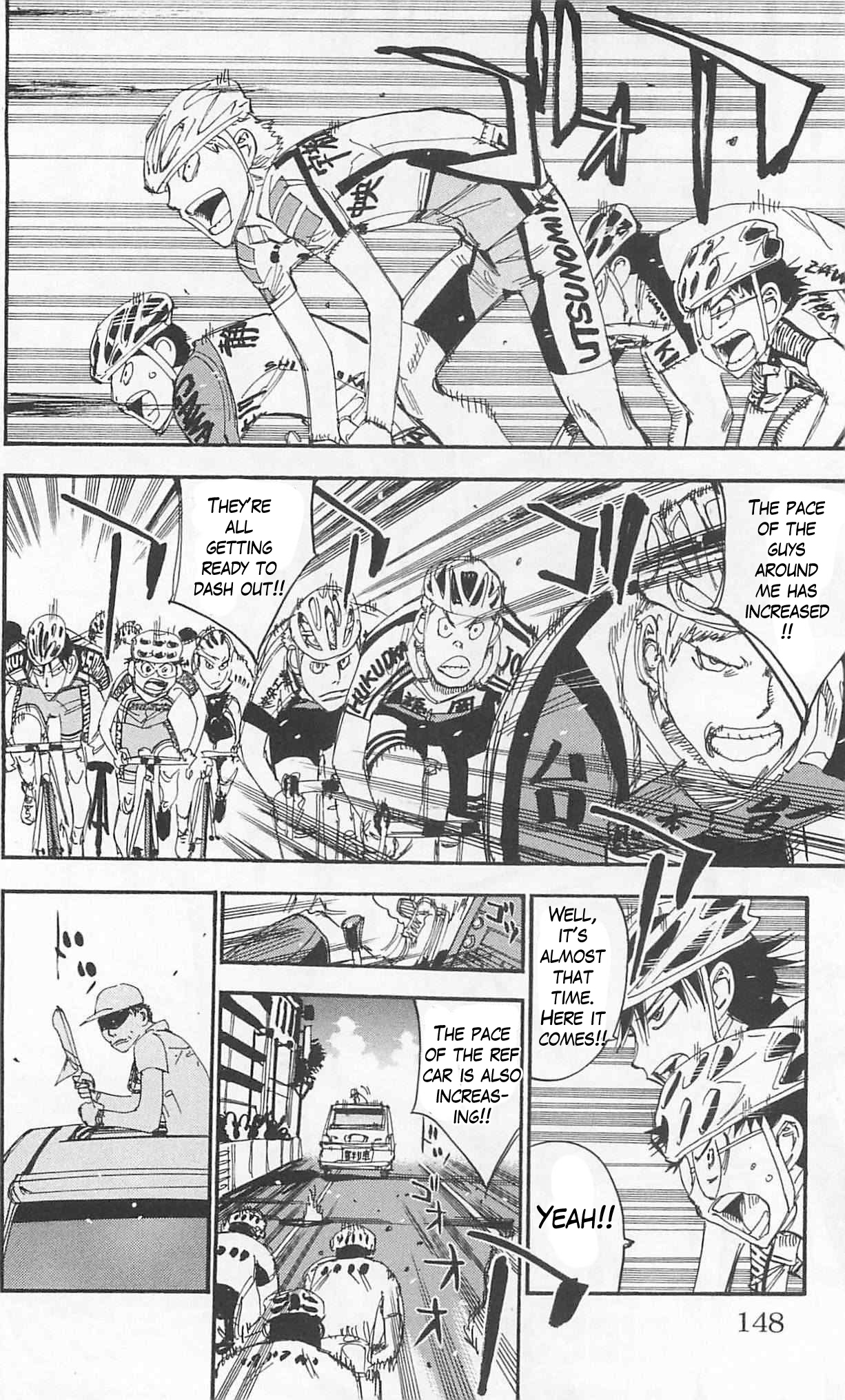 Yowamushi Pedal Chapter 302 page 4 - Chapter 302: Starting flag