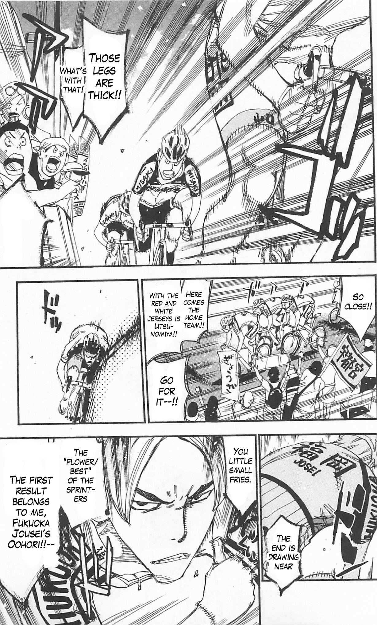 Yowamushi Pedal Chapter 302 page 9 - Chapter 302: Starting flag