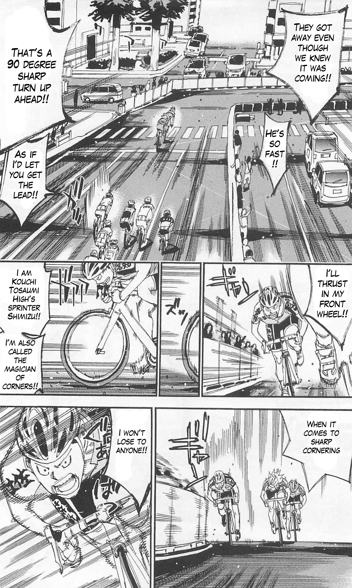 Yowamushi Pedal Chapter 303 page 16 - Chapter 303: Sprinter?!
