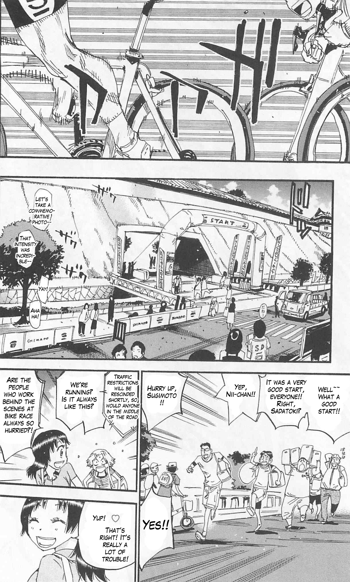 Yowamushi Pedal Chapter 303 page 4 - Chapter 303: Sprinter?!