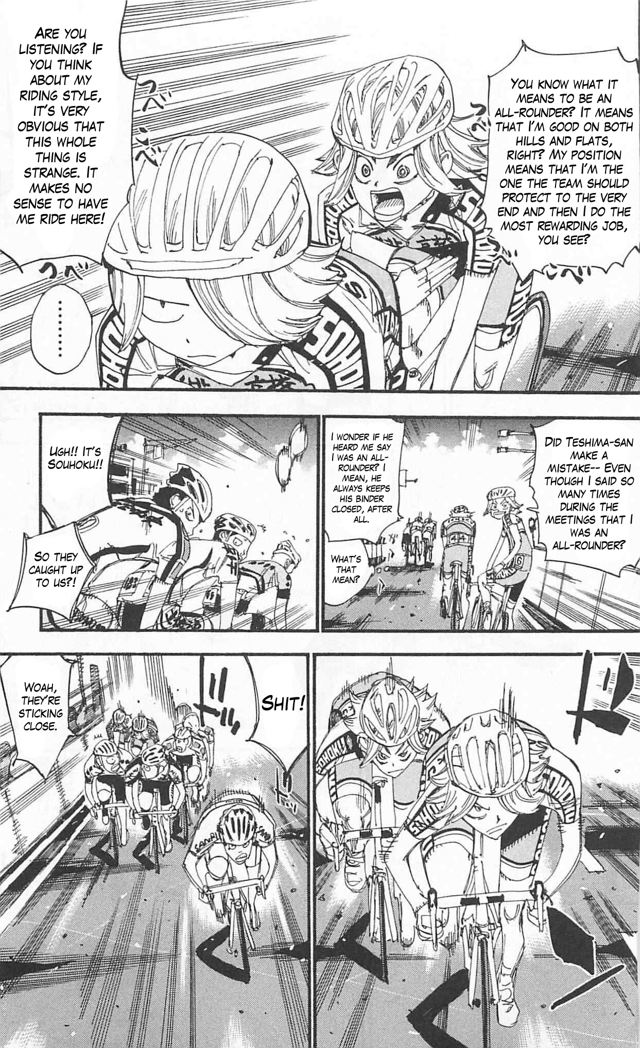 Yowamushi Pedal Chapter 303 page 9 - Chapter 303: Sprinter?!
