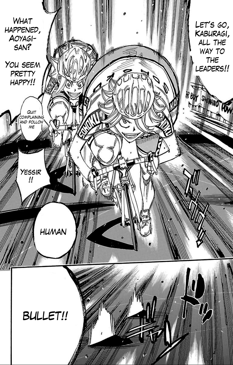 Yowamushi Pedal Chapter 304 page 11 - Chapter 304: The expanding aoyagi