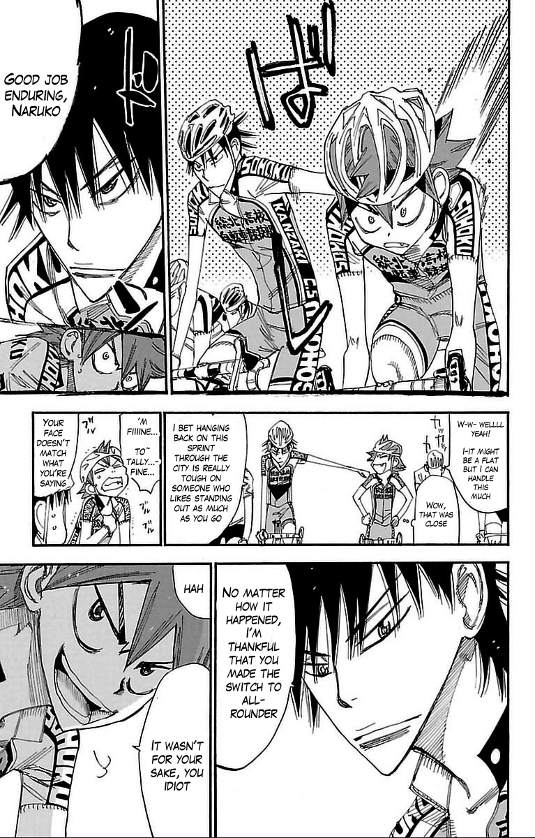 Yowamushi Pedal Chapter 304 page 14 - Chapter 304: The expanding aoyagi