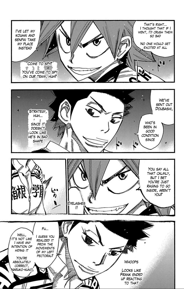 Yowamushi Pedal Chapter 304 page 16 - Chapter 304: The expanding aoyagi