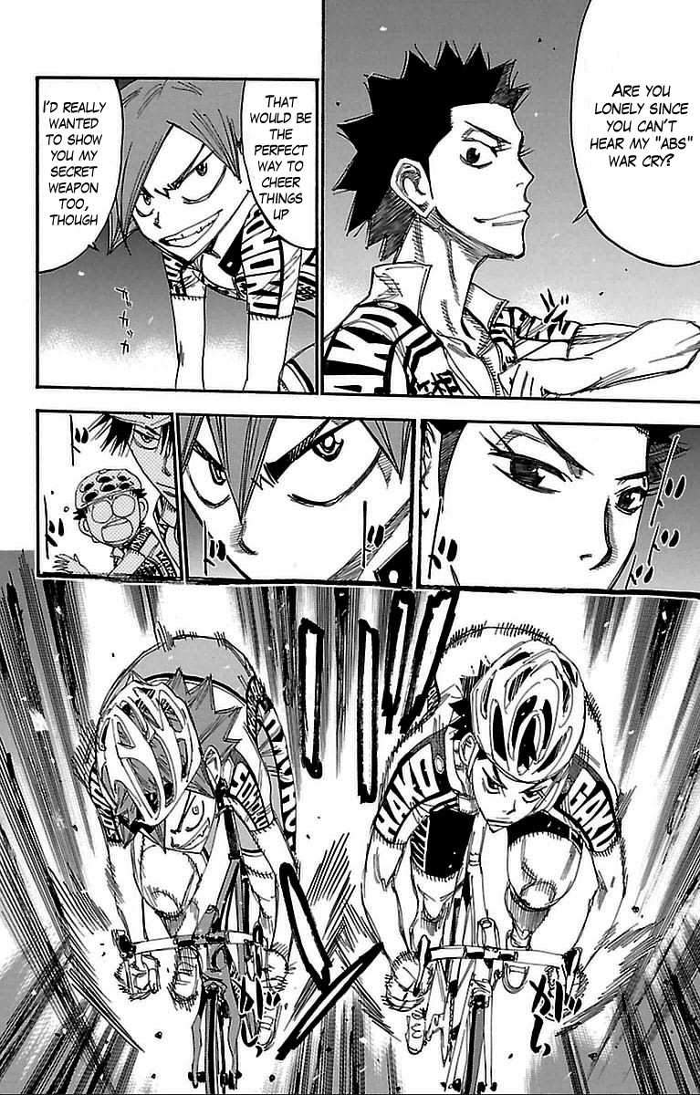 Yowamushi Pedal Chapter 304 page 17 - Chapter 304: The expanding aoyagi
