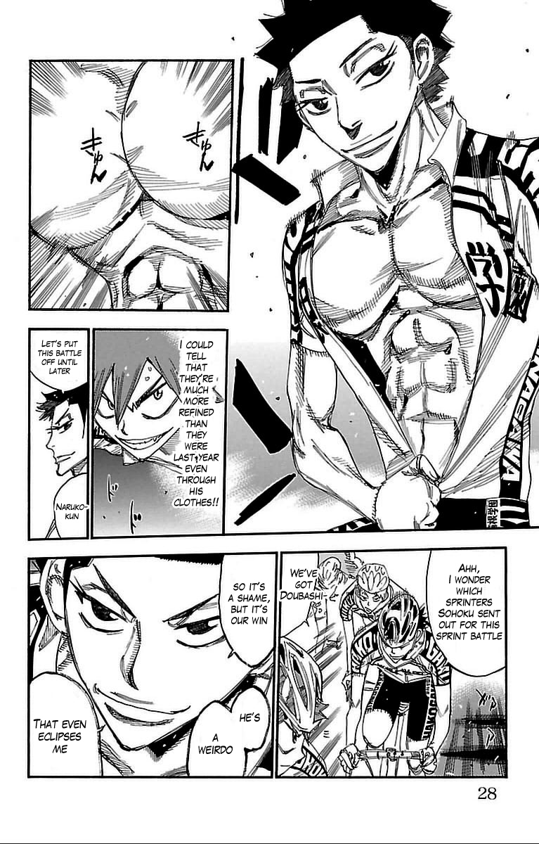 Yowamushi Pedal Chapter 304 page 21 - Chapter 304: The expanding aoyagi