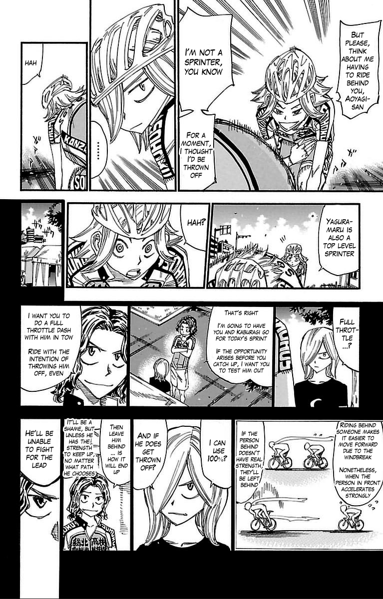 Yowamushi Pedal Chapter 304 page 9 - Chapter 304: The expanding aoyagi