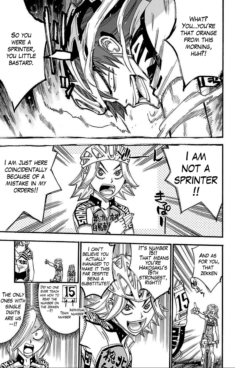 Yowamushi Pedal Chapter 305 page 11 - Chapter 305: Kaidou Doubashi