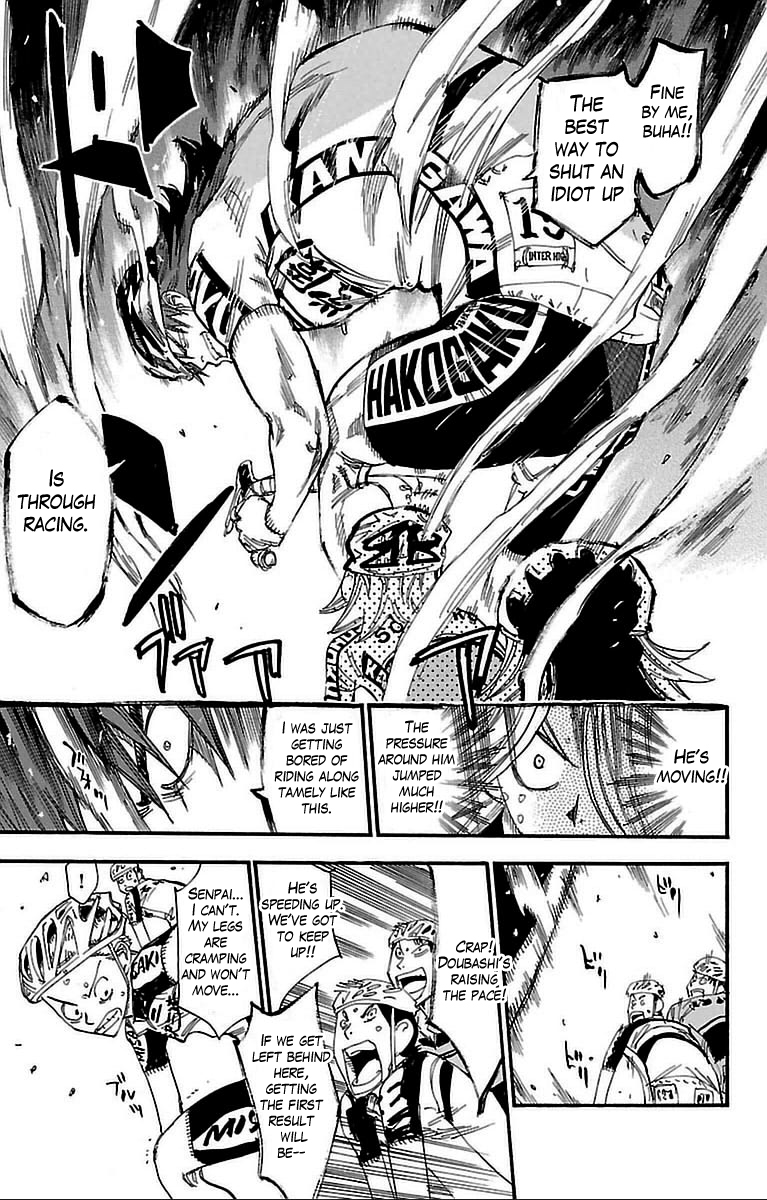 Yowamushi Pedal Chapter 305 page 13 - Chapter 305: Kaidou Doubashi