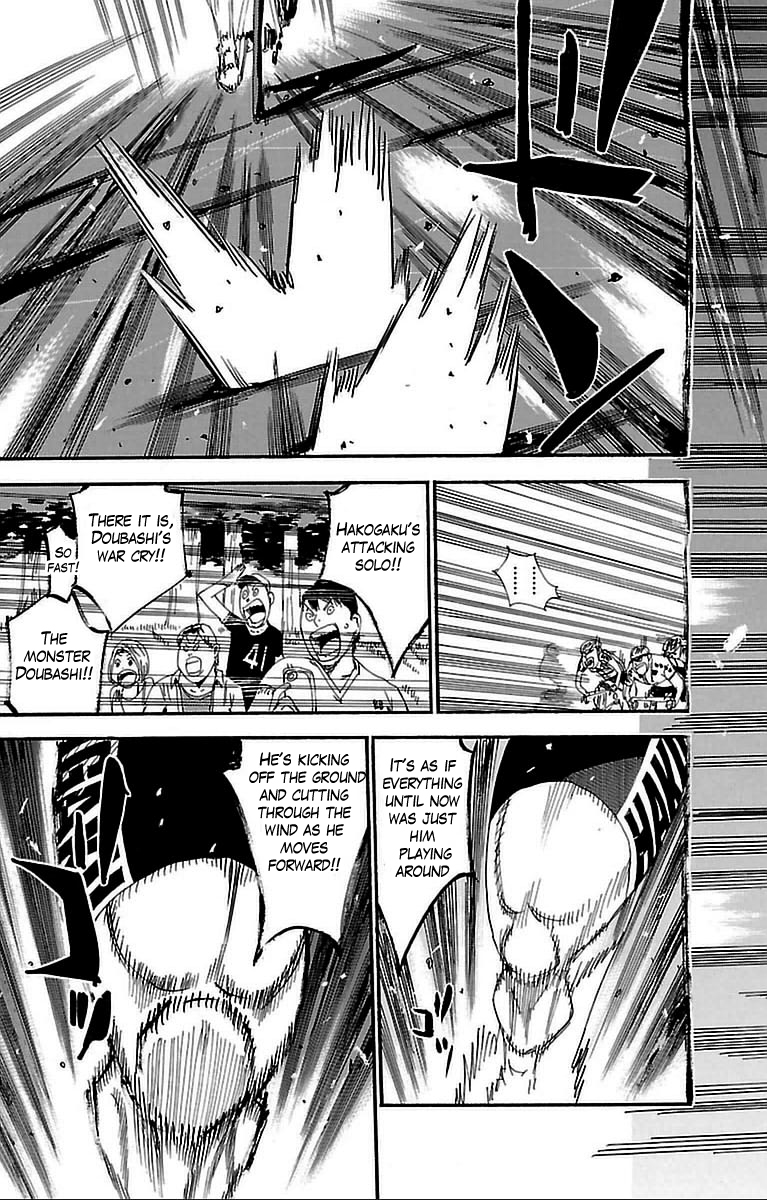 Yowamushi Pedal Chapter 305 page 17 - Chapter 305: Kaidou Doubashi
