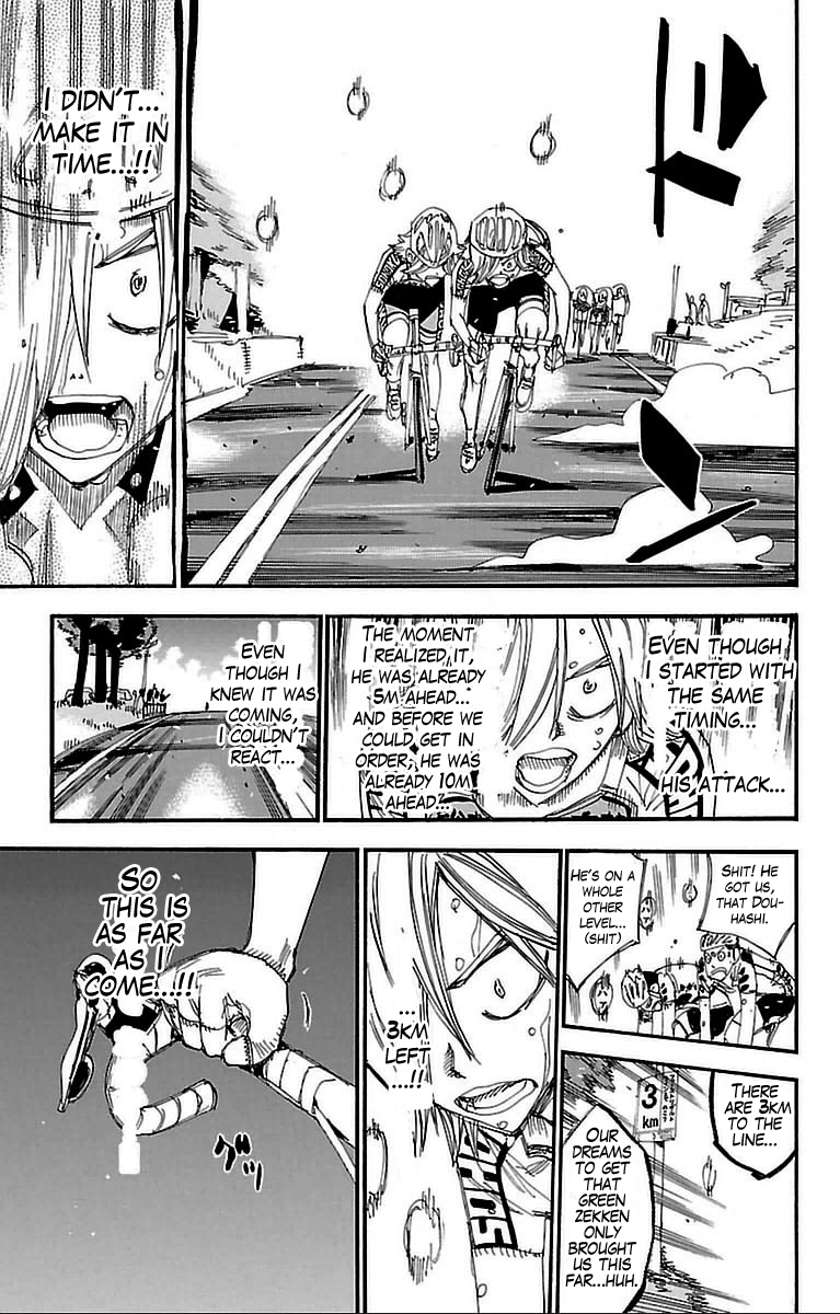 Yowamushi Pedal Chapter 305 page 19 - Chapter 305: Kaidou Doubashi