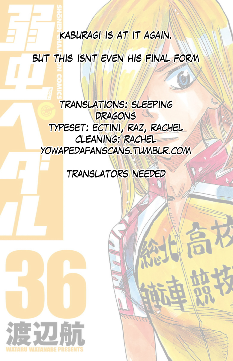 Yowamushi Pedal Chapter 305 page 21 - Chapter 305: Kaidou Doubashi
