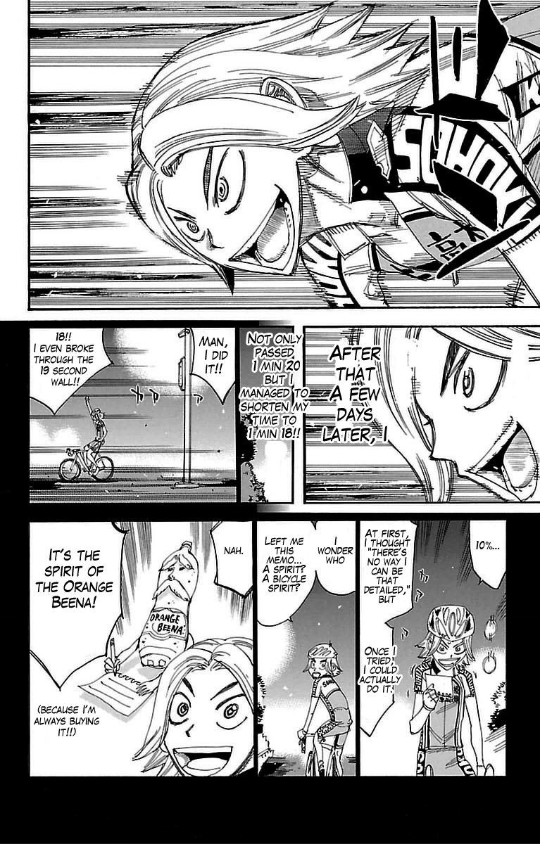 Yowamushi Pedal Chapter 306 page 13 - Chapter 306: The spirit of the vending machine