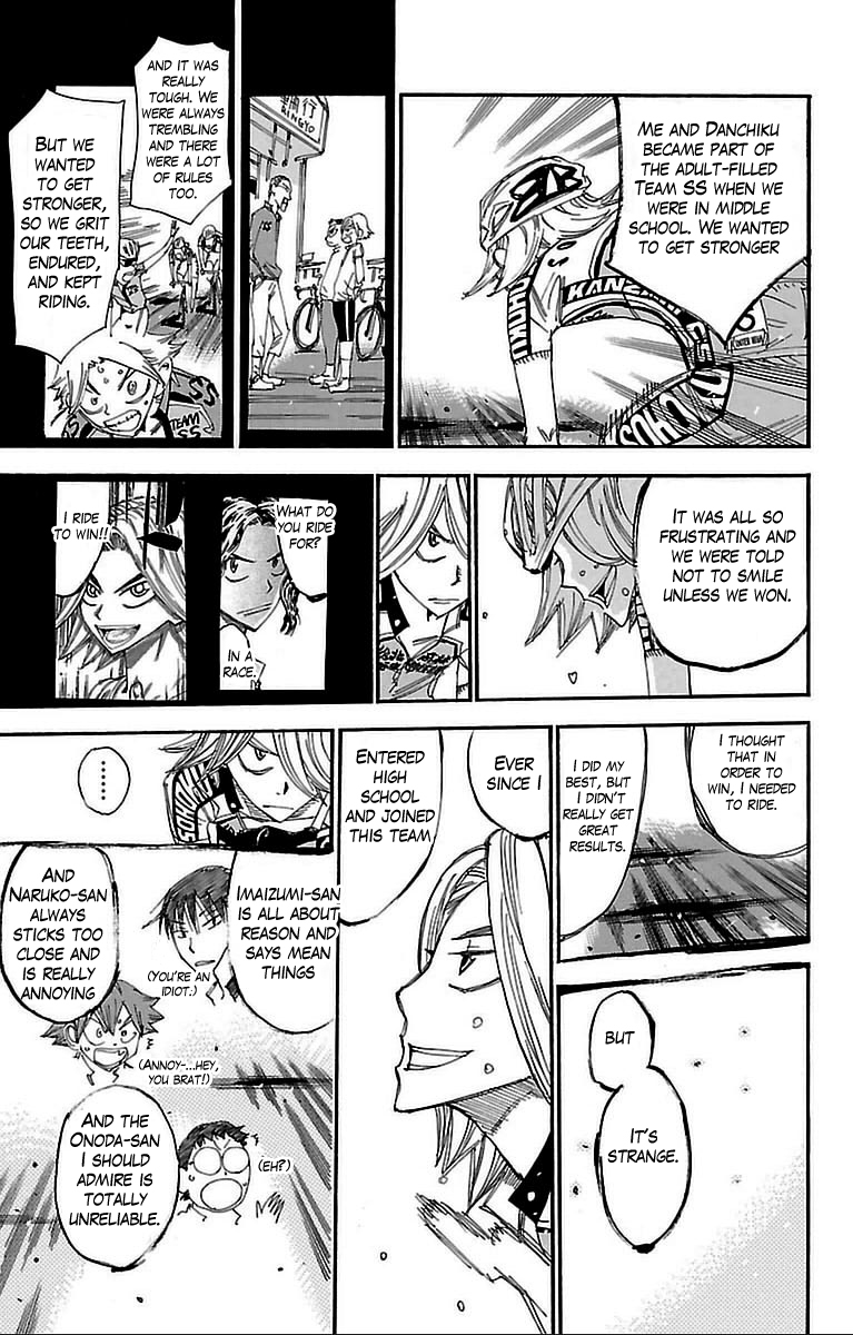 Yowamushi Pedal Chapter 306 page 18 - Chapter 306: The spirit of the vending machine