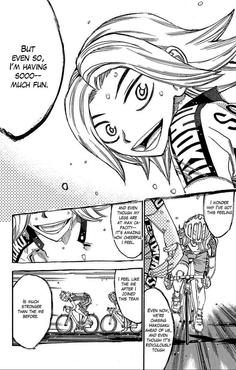 Yowamushi Pedal Chapter 306 page 19 - Chapter 306: The spirit of the vending machine