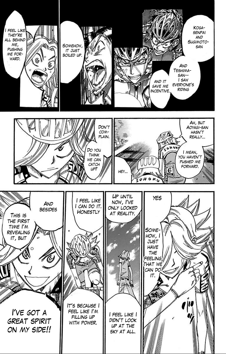Yowamushi Pedal Chapter 306 page 20 - Chapter 306: The spirit of the vending machine