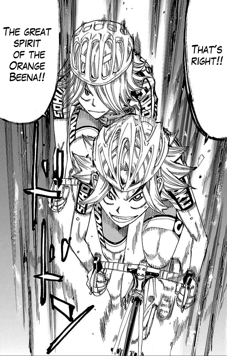 Yowamushi Pedal Chapter 306 page 21 - Chapter 306: The spirit of the vending machine