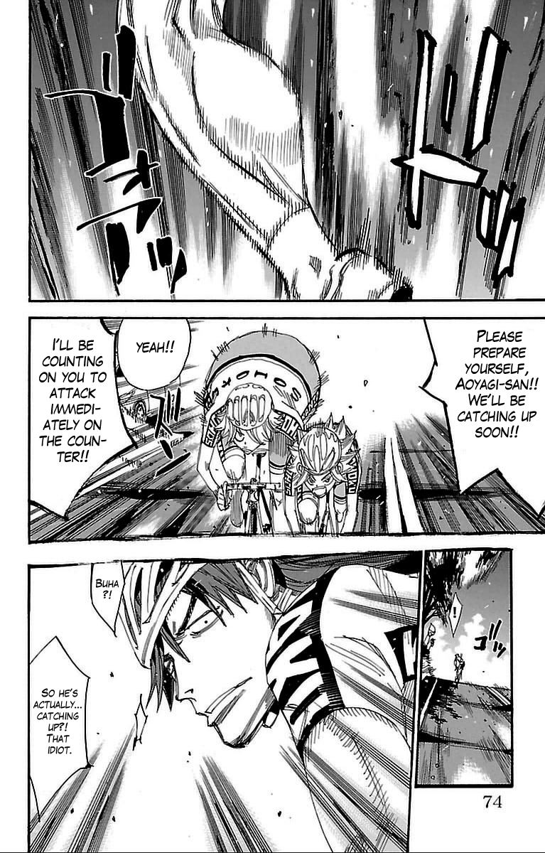 Yowamushi Pedal Chapter 306 page 23 - Chapter 306: The spirit of the vending machine
