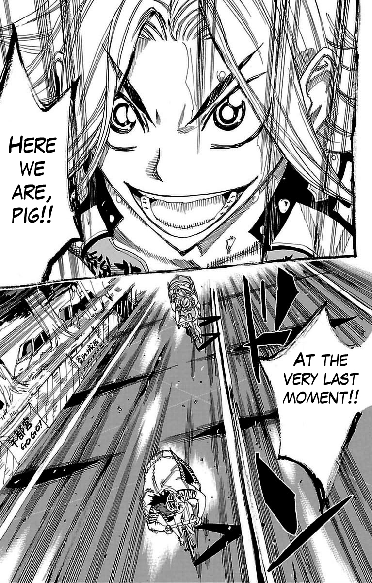 Yowamushi Pedal Chapter 306 page 24 - Chapter 306: The spirit of the vending machine