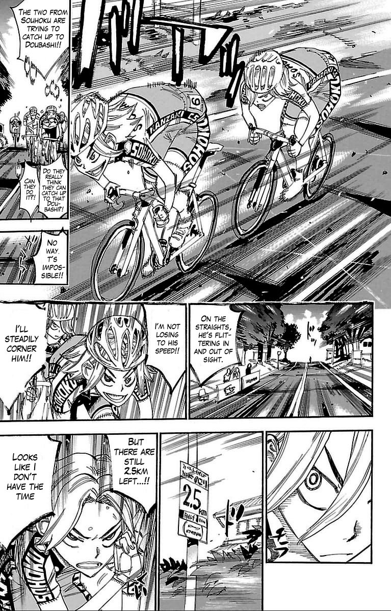 Yowamushi Pedal Chapter 306 page 4 - Chapter 306: The spirit of the vending machine
