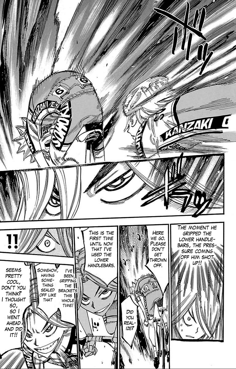 Yowamushi Pedal Chapter 306 page 6 - Chapter 306: The spirit of the vending machine