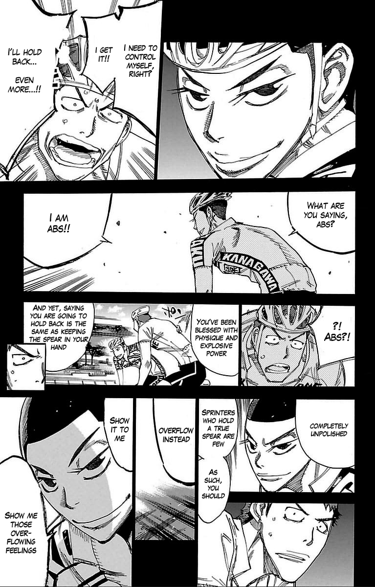 Yowamushi Pedal Chapter 307 page 12 - Chapter 307: I am right