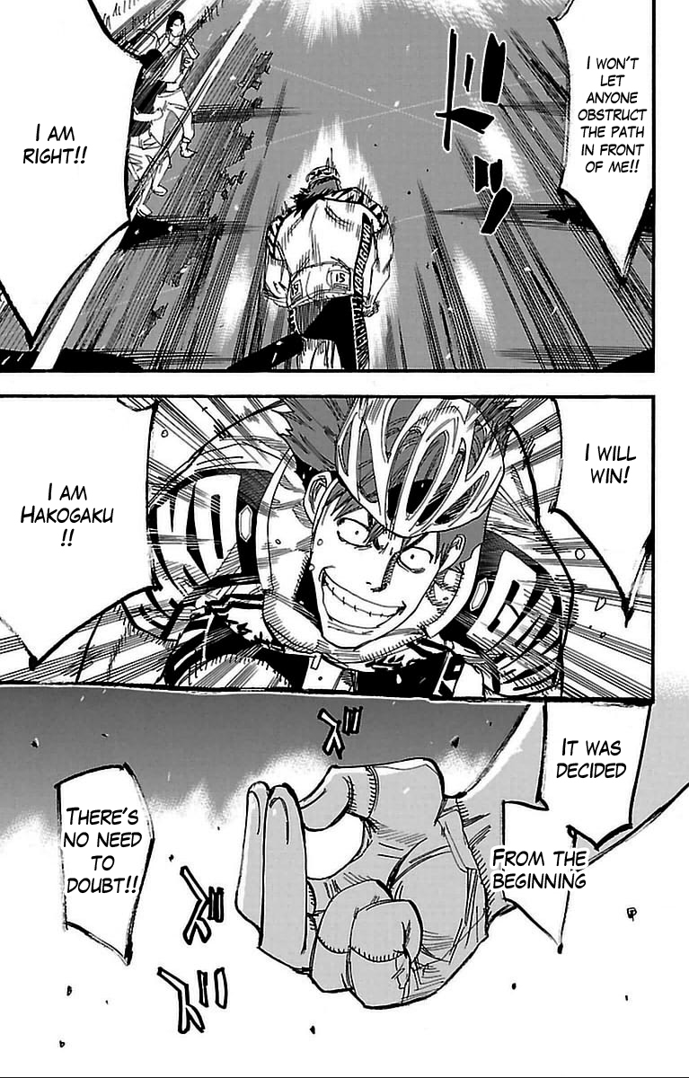 Yowamushi Pedal Chapter 307 page 17 - Chapter 307: I am right