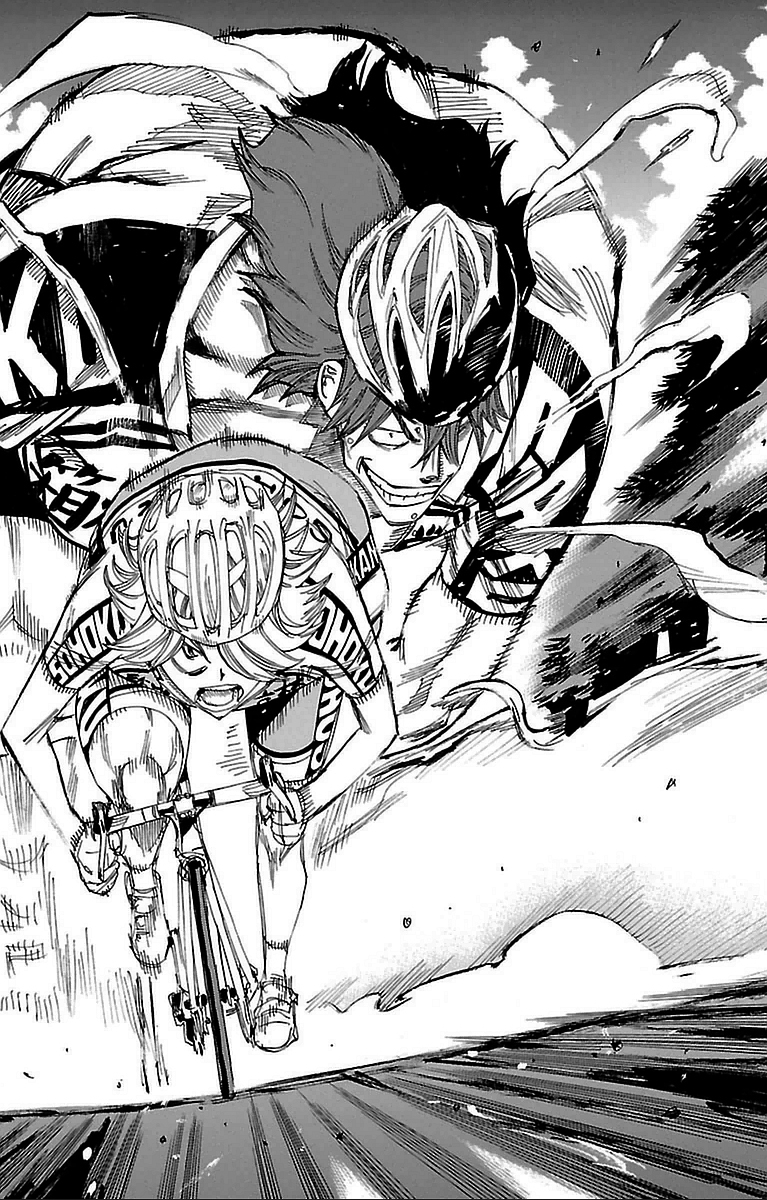 Yowamushi Pedal Chapter 308 page 14 - Chapter 308: Doubashi attacks