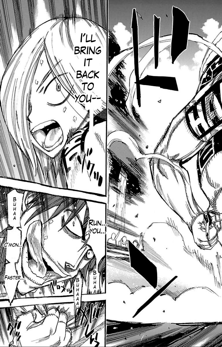 Yowamushi Pedal Chapter 308 page 15 - Chapter 308: Doubashi attacks