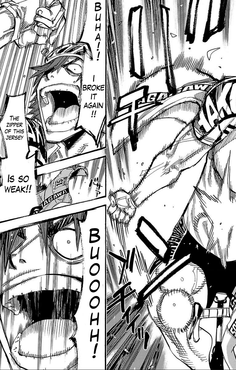 Yowamushi Pedal Chapter 308 page 17 - Chapter 308: Doubashi attacks