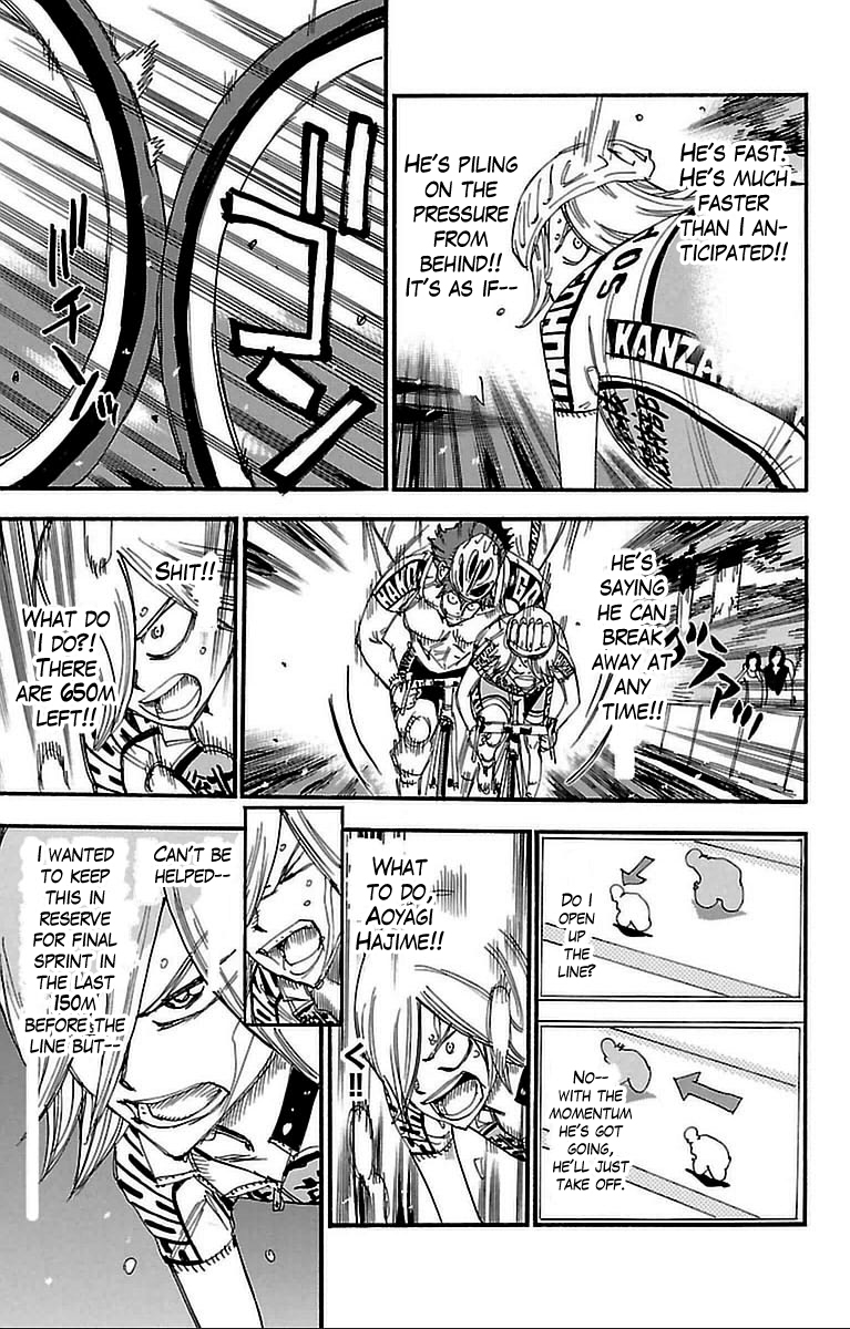 Yowamushi Pedal Chapter 308 page 19 - Chapter 308: Doubashi attacks