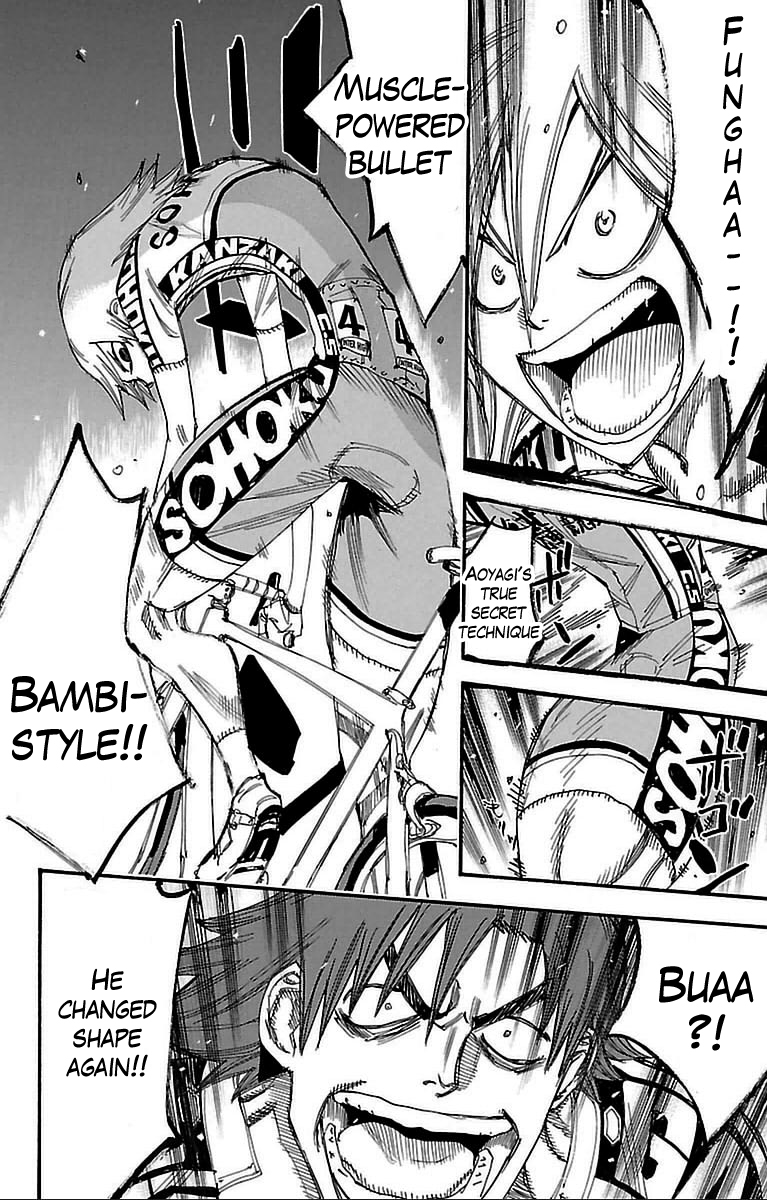 Yowamushi Pedal Chapter 308 page 20 - Chapter 308: Doubashi attacks