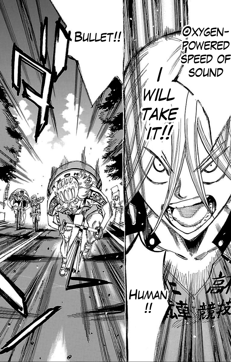 Yowamushi Pedal Chapter 308 page 6 - Chapter 308: Doubashi attacks