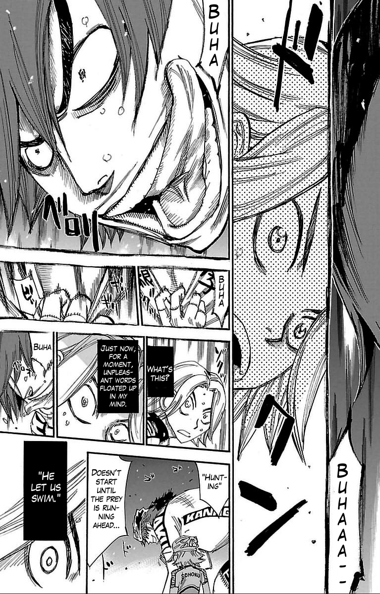 Yowamushi Pedal Chapter 308 page 9 - Chapter 308: Doubashi attacks