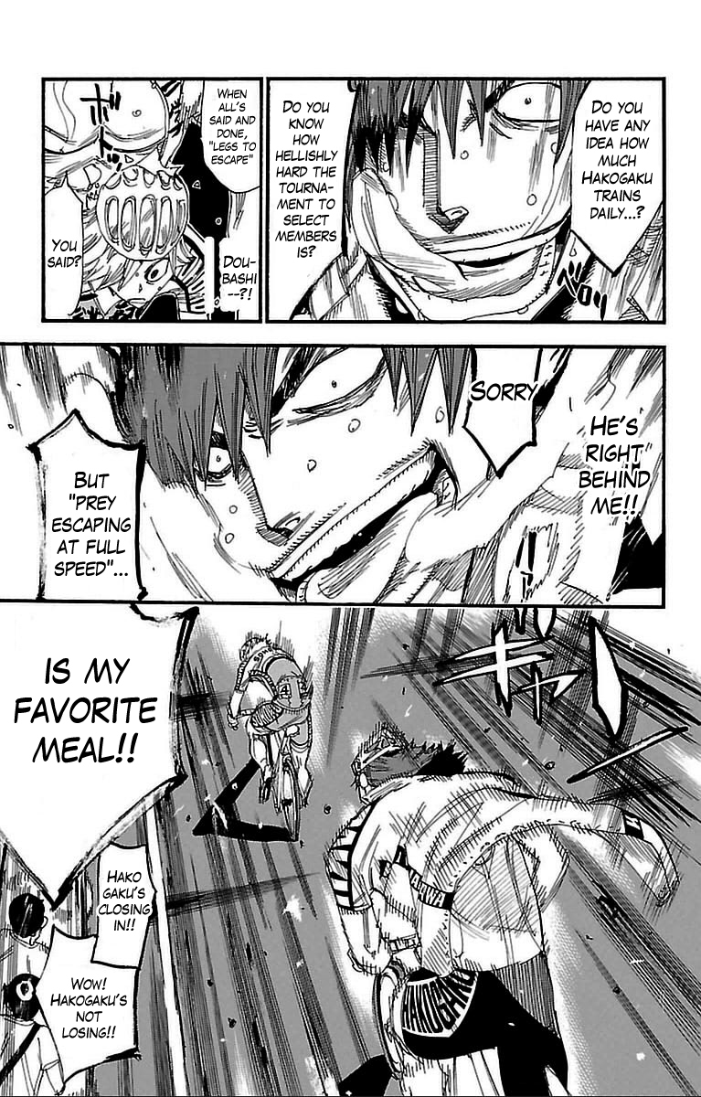 Yowamushi Pedal Chapter 309 page 11 - Chapter 309: The strongest legs