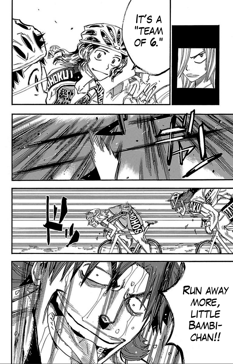Yowamushi Pedal Chapter 309 page 14 - Chapter 309: The strongest legs