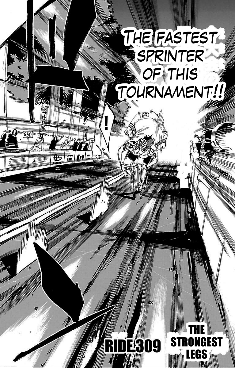 Yowamushi Pedal Chapter 309 page 2 - Chapter 309: The strongest legs