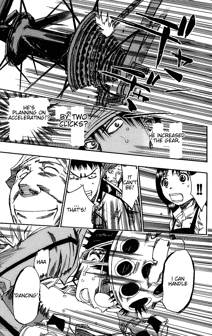 Yowamushi Pedal Chapter 31 page 14 - Chapter 31: What He Lacks as a Climber