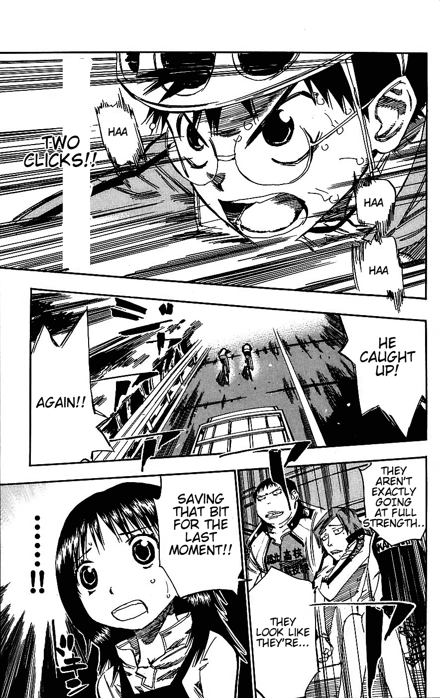 Yowamushi Pedal Chapter 31 page 8 - Chapter 31: What He Lacks as a Climber