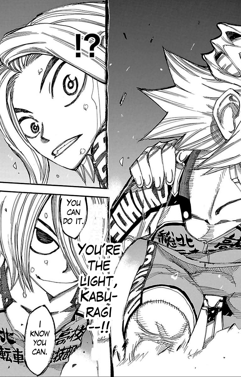 Yowamushi Pedal Chapter 310 page 11 - Chapter 310: Souhoku's light
