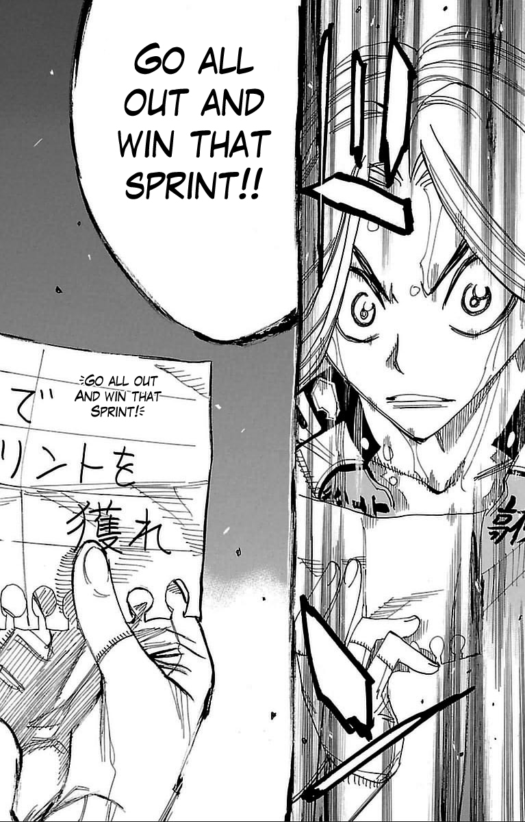 Yowamushi Pedal Chapter 310 page 18 - Chapter 310: Souhoku's light