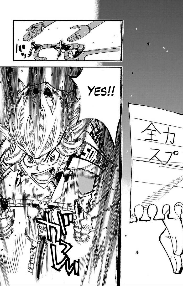 Yowamushi Pedal Chapter 310 page 19 - Chapter 310: Souhoku's light