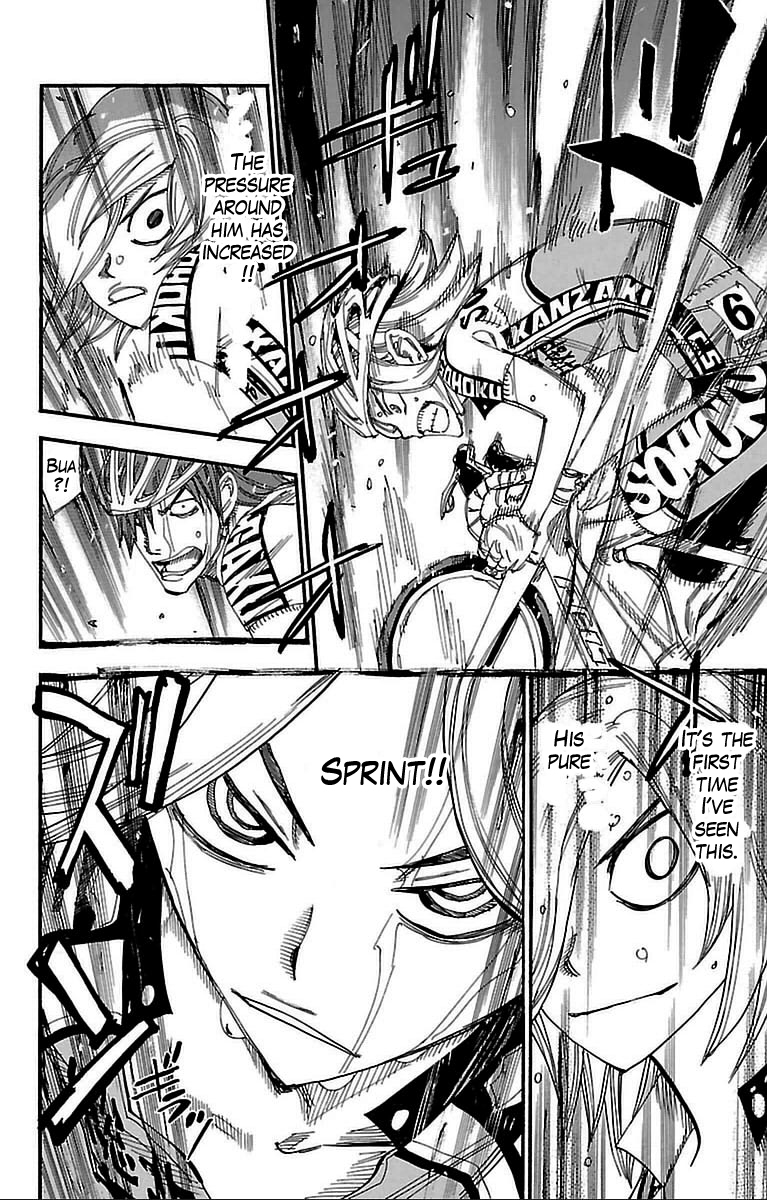 Yowamushi Pedal Chapter 310 page 20 - Chapter 310: Souhoku's light