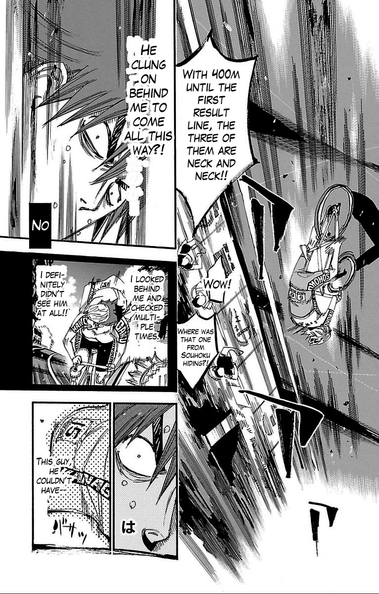 Yowamushi Pedal Chapter 310 page 3 - Chapter 310: Souhoku's light