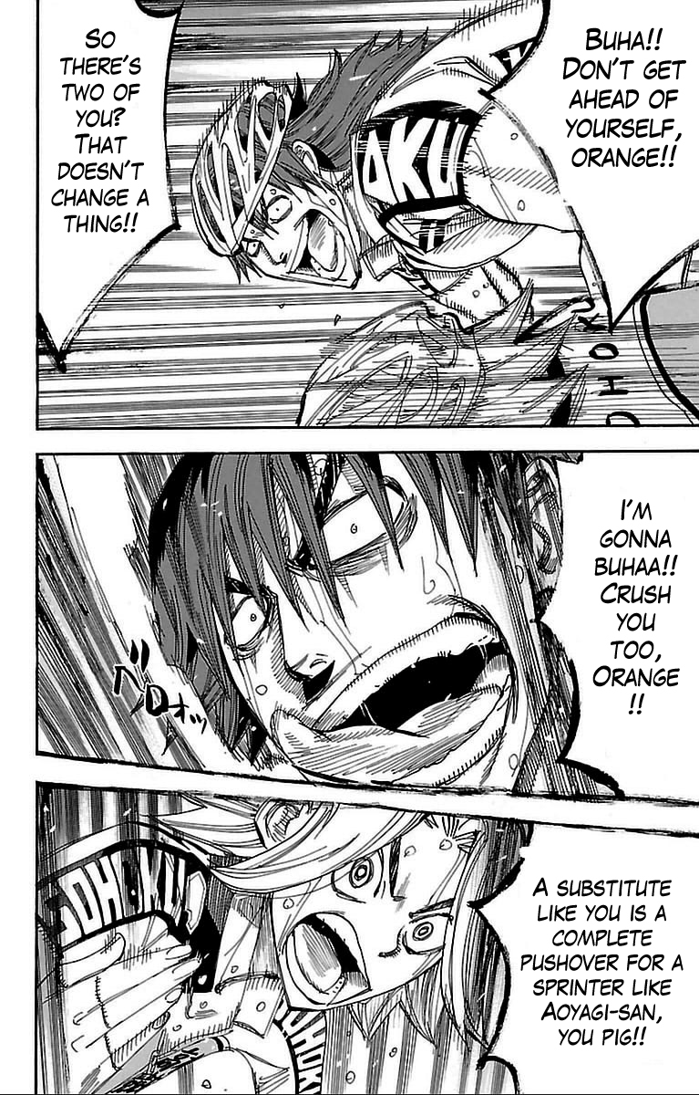 Yowamushi Pedal Chapter 310 page 8 - Chapter 310: Souhoku's light